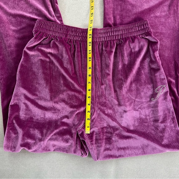 Victoria’s Secret PINK velour shine matching lounge set. Top XXL. Bottom… - Picture 15 of 16
